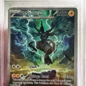 Zekrom ex Special Illustration Rare (166/086) Black Bolt PSA 9
