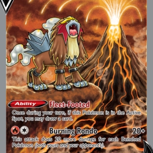 Entei V #GG36 (Crown Zenith Galarian Gallery)