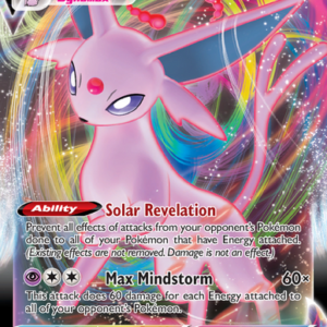 Espeon VMAX Holo Rare VMAX (65/203) swsh7