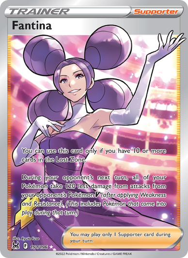Fantina Ultra Rare (191/196) Lost Origin
