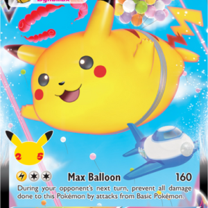 15831803232600-b3d54d685fed4a5d3124a7f8dd6ae69be877c0c9.png Flying Pikachu VMAX Holo Rare VMAX (7/25) Celebrations