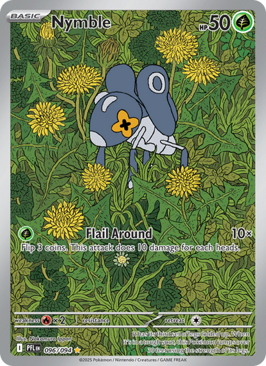 Nymble Illustration rare (096/94) Phantasmal Flames