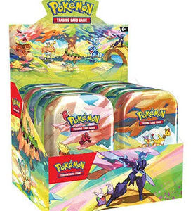 15831805788504-665e9fdb4baf4357f656f09afd61afecc0165c3b.jpg Pokemon Vibrant Paldea Mini Tin Display (10 Tins)