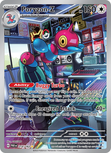 Porygon-Z Illustration rare (214/182) Paradox Rift