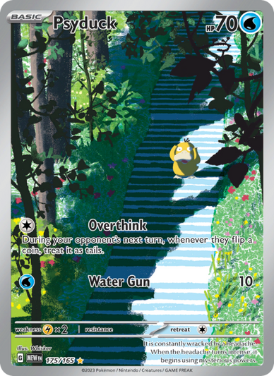 Psyduck Illustration rare (175/165) sv03.5
