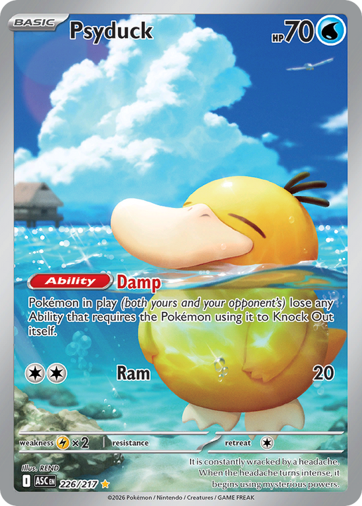 Psyduck Illustration rare (226/217) Ascended Heroes
