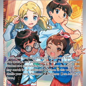 Paldean Student Ultra Rare (230/91) Paldean Fates