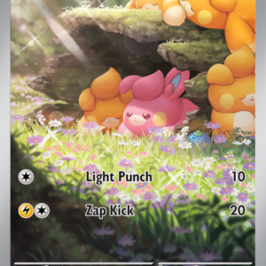 Pawmi Illustration rare (226/91) Paldean Fates
