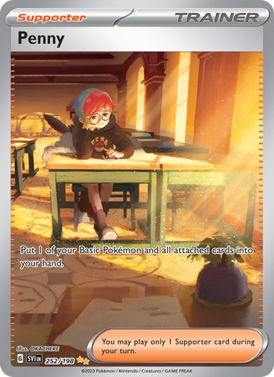 Penny Special illustration rare (252/198) sv01