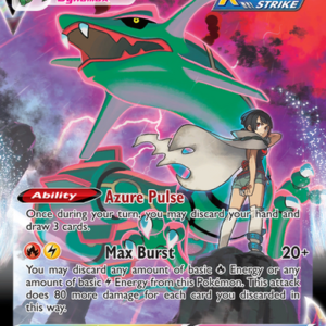 Rayquaza VMAX Holo Rare VMAX (TG20/195) Silver Tempest