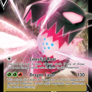 Regidrago V Holo Rare V (135/195) Silver Tempest
