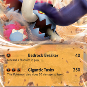 Great Tusk ex Double rare (123/198) sv01