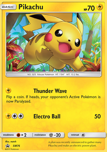 Pikachu Rare (SM76/236) smp