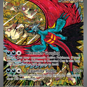 Roaring Moon ex Special illustration rare (162/131) Prismatic Evolutions