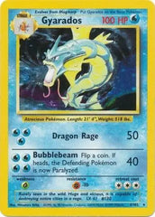 Gyarados Rare (6/102) Base Set Unlimited - GD