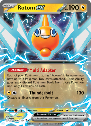 Rotom ex Double rare (029/94) Phantasmal Flames