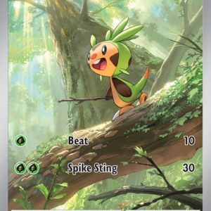 15834684129624-46003e9e78e2e3f3fb3838dfc02d5a6438cc43f0.png Chespin Illustration Rare (087/086) Chaos Rising