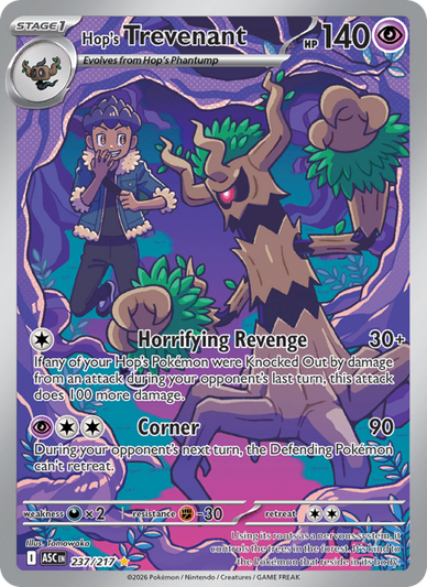 Hop's Trevenant Illustration rare (237/217) Ascended Heroes