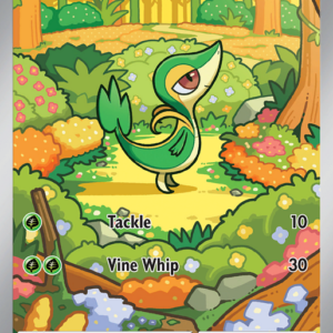 Snivy Illustration Rare (087/086) Black Bolt