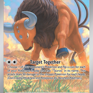 Tauros Illustration Rare (096/086) Chaos Rising