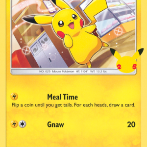 Pikachu (25/25) McDonald's Collection 2021