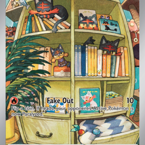 Litten Illustration Rare (167/162) Temporal Forces