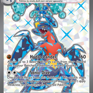 15843229925720-e7af2ee08e1e788c3df6d987c4a5c78569aef541.png Garchomp ex Ultra Rare (219/182) Paradox Rift