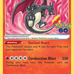 Radiant Charizard Radiant Rare (011/078) Pokémon GO