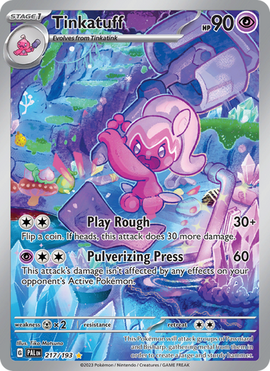 Tinkatuff Illustration rare (217/193) Paldea Evolved