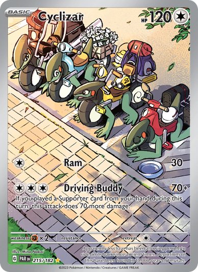 Cyclizar Illustration rare (215/182) Paradox Rift