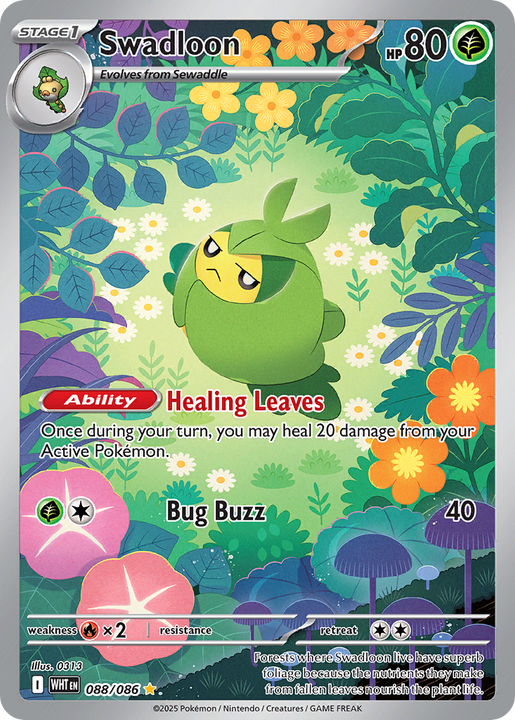 Swadloon Illustration Rare (088/086) White Flare