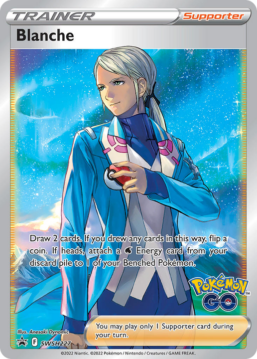 Blanche Promo (SWSH227) SWSH Black Star Promos
