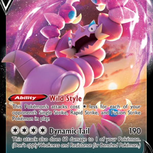 Drapion V Rare Holo V (118/196) Lost Origin