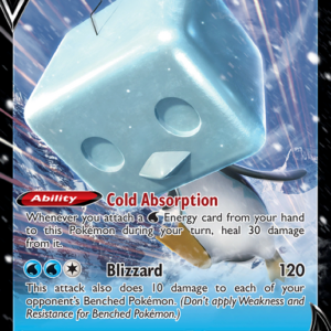 Eiscue V Rare Holo V (055/192) Rebel Clash