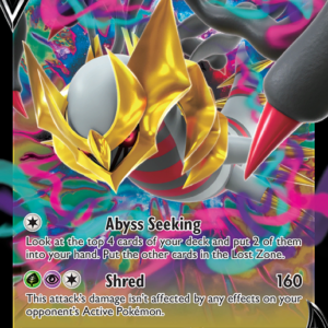 Giratina V Rare Holo V (130/196) Lost Origin