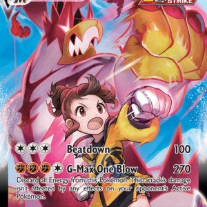 Single Strike Urshifu VMAX Rare Holo VMAX (TG19/TG30) Brilliant Stars Trainer Gallery