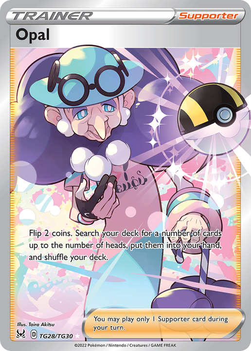 Opal Rare Ultra (TG28/TG30) Lost Origin Trainer Gallery