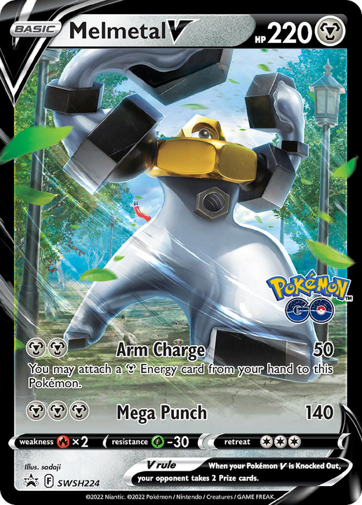 Melmetal V Promo (SWSH224) SWSH Black Star Promos