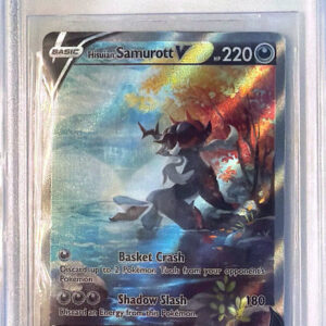 Hisuian Samurott V Rare Holo V (GG51/GG70) Crown Zenith Galarian Gallery BGS9.5