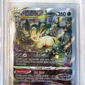Leafeon VSTAR Rare Holo VSTAR (GG35/GG70) Crown Zenith Galarian Gallery BGS9.5