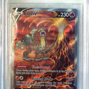 Entei V Rare Holo V (GG36/GG70) Crown Zenith Galarian Gallery BGS9.5