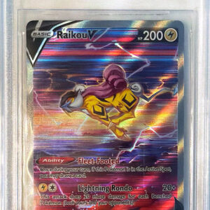 Raikou V Rare Holo V (GG41/GG70) Crown Zenith Galarian Gallery BGS9.5