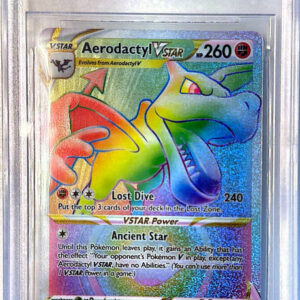Aerodactyl VSTAR Rare Rainbow (199/196) Lost Origin BGS10