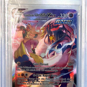Rapid Strike Urshifu VMAX Rare Holo VMAX (TG21/TG30) Brilliant Stars Trainer Gallery BGS10