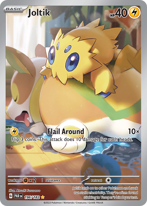 Joltik Illustration Rare (196/182) Paradox Rift