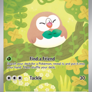 Rowlet Illustration Rare (090/088) Perfect Order