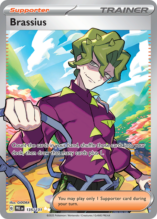 Brassius Ultra Rare (135/131) Prismatic Evolutions