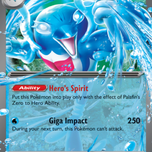 Palafin ex Promo (126) Scarlet & Violet Black Star Promos