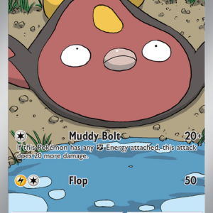 Stunfisk Illustration Rare (118/086) White Flare