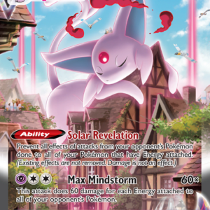 Espeon VMAX Rare Rainbow (270/264) Fusion Strike